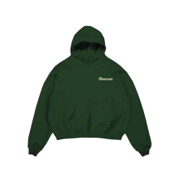 Forest Green triple cross hoodie